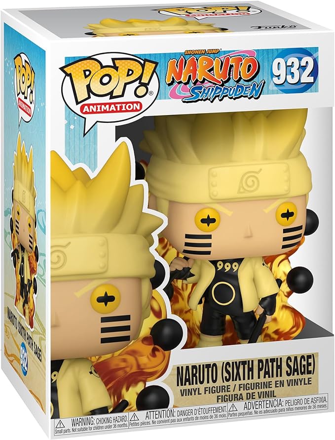 Funko Pop Naruto Six Path Sasuke Movie Collectible Vinyl 2019 Action Figure Model PVC Collection Boy Toys - Veve Geek