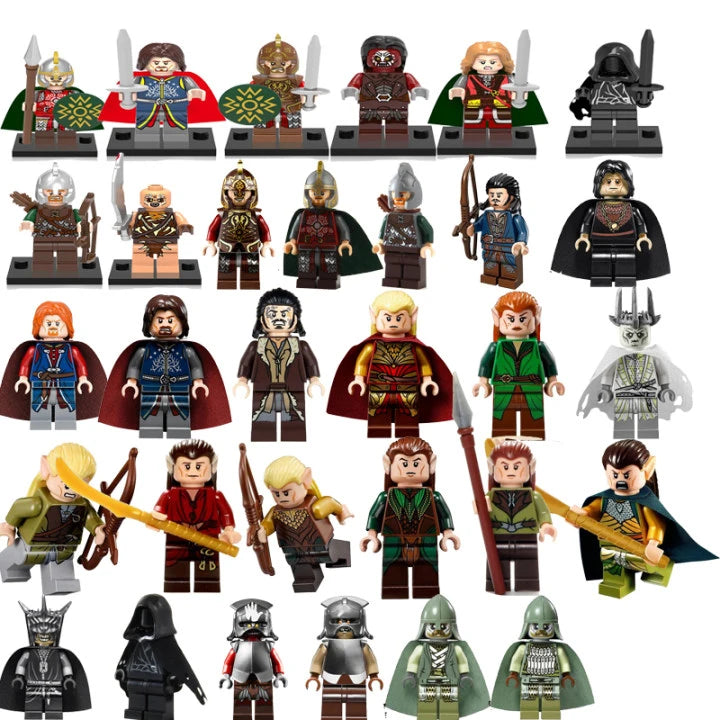 Minifigures -Lord of the rings, Hobbit - multiple selection