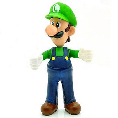 13cm Super Mario Figures Toys Super Mario Bros Bowser Luigi Koopa Yoshi Mario Maker Odyssey PVC Action Figure Model Dolls Toy