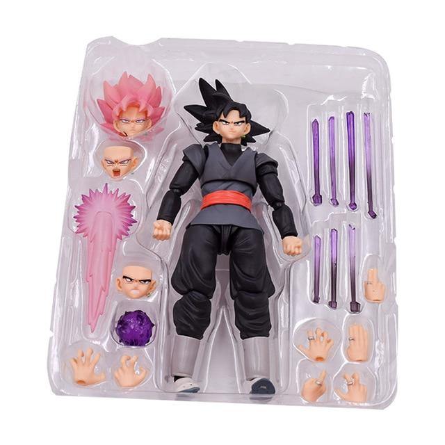 15cm Dragon Ball Super Goku Black Zamasu PVC Action Figure Collection Model Kids Toy Doll Free Shipping