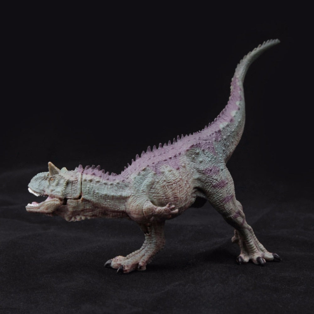 1PC Carnotaurus Dinosaur Action Figure Toys Hand Puppet Kids Educational Model
