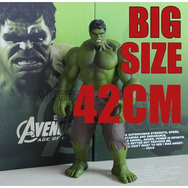 42cm / 30cm Hulk thanos Action Figures PVC Model Statue Collectible Toy big size Action Figures Toys