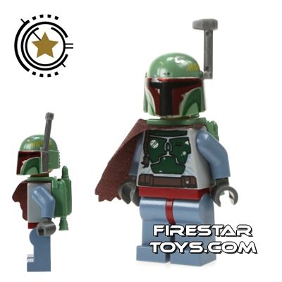 LEGO Star Wars Minifigure Boba Fett Helmet and Cape