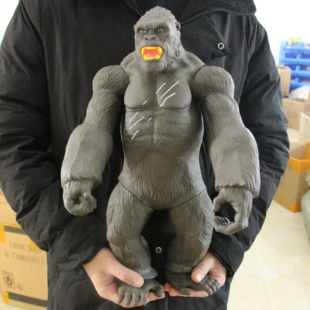 45cm Big Movie King Kong Skull lsland Gorilla Monkey Figure Model Toys for Children