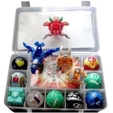 Bakugan 9 new with case and nine rare gate cards-a few remaining!