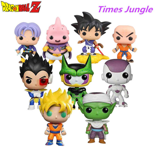 9 Style Dragon Ball Z Action Figure Goku Vegeta Buu Krillin Cell Piccolo Torankusu Action Doll Super Saiyan Model Toy Gift