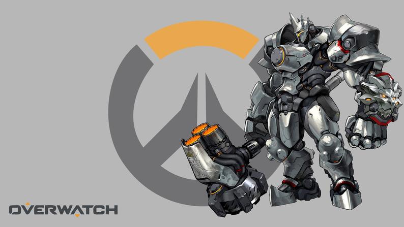 Reinhart-Overwatch-Photopolymer printed figurine, hand painted, made to order
