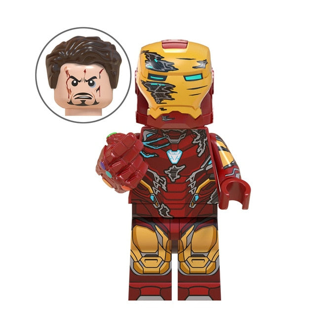 Avengers Doctor Strange Thor Ant Man Scarlet Witch Iron Man Captain Marvel War Machine Building Blocks Toys for Children WM6063