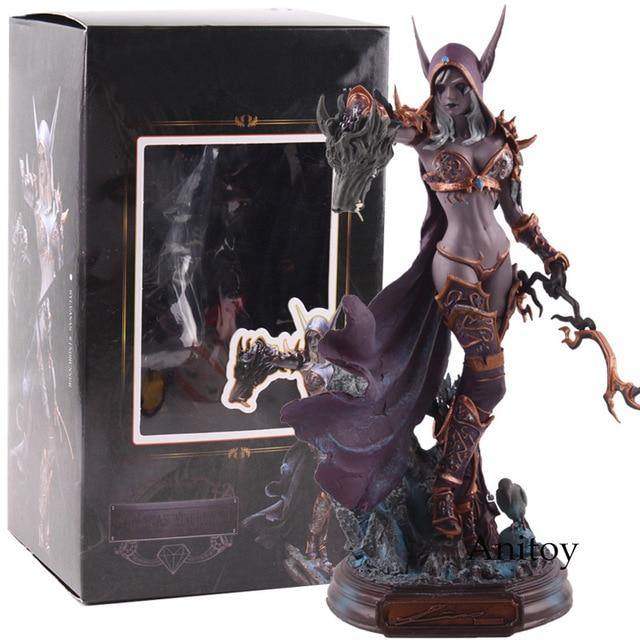 Cataclysm Figures of Games Sylvanas Windrunner Action Figure PVC Collectible Model Toy 22cm