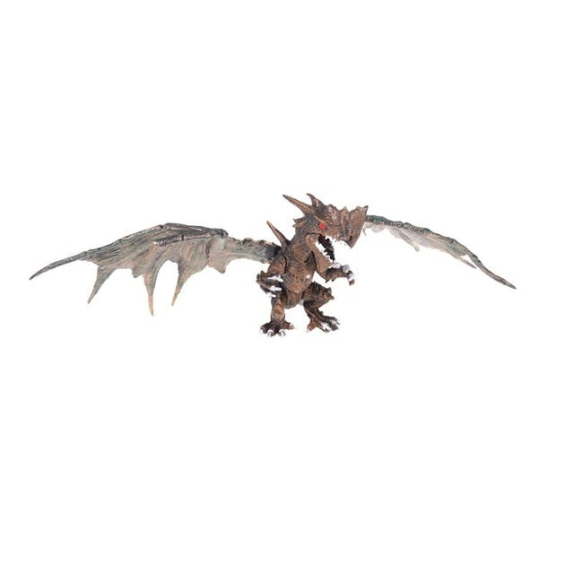 DA XIN 1pcs Classic DIY Assembling Dinosaur Dragons with Wings Monster Action Figures Jurassic Age Educational Children Baby toy