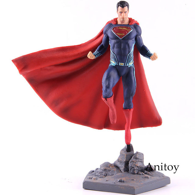 DC Superman Figure IRON STUDIOS Justice League Superman Action Figure Super Man PVC Collectible Model Toy