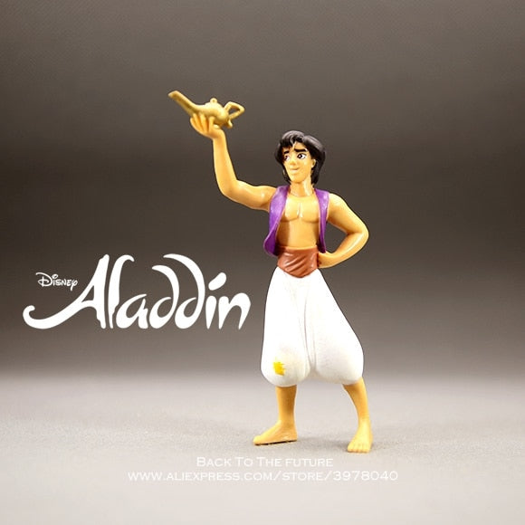 Disney Aladdin Prince 12cm Action Figure Anime Mini Decoration PVC Collection Figurine Toys model for children gift