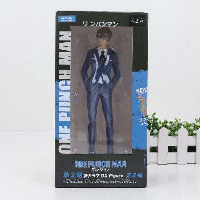 DXF Anime ONE PUNCH MAN Saitama Figure Toys Saitama figma 310 575 Genos Nendoroid figure PVC Model Toys