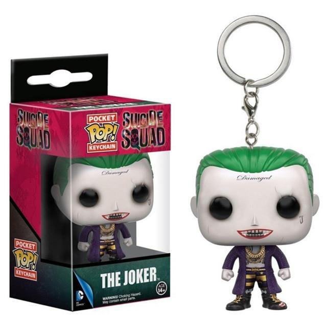 FUNKO POP New Arrival The Avengers Justice League Game of Thrones Official Pocket Pop Keychain Action Figure Toys For Gifts