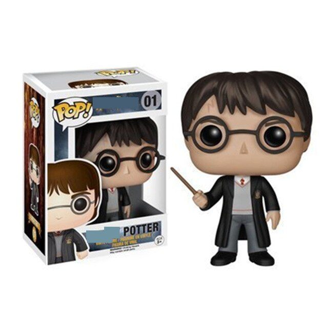 Funko pop Official Potter Snape Rubeus Luna Dobby RON WEASLEY Action Figures Figurine Pop Collectible Model Toys Christmas Gifts