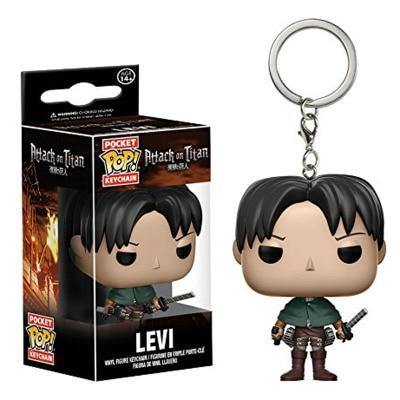 FUNKO POP Pocket Pop Keychain LEVI Action Figure Collection Model Toy Gift