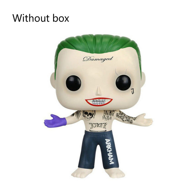 Funko POP Suicide Squad Joker Harley Quinn Deadshot Model Figure Collection Model Toy Gifts for Children