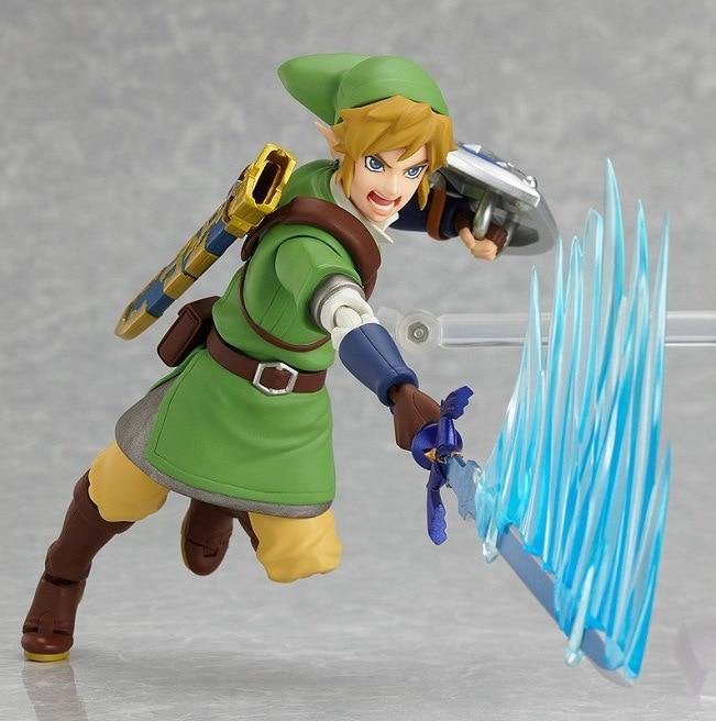 Hot ! NEW 14cm Zelda Link mobile collection action figure toy Christmas gift doll with Original box