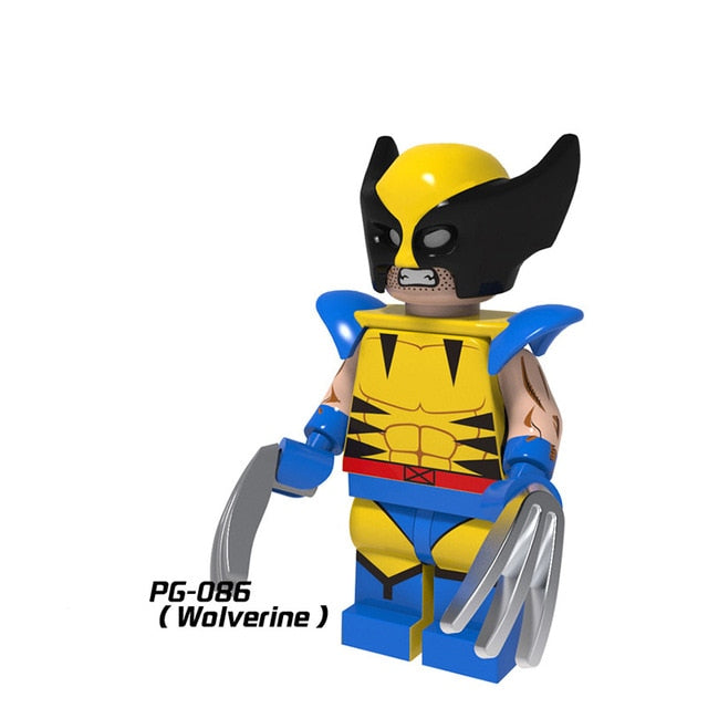 Legoings marvel Superhero Series X-Men Series Man-made Apocalypse Wolverine. Marvel's The Evengers