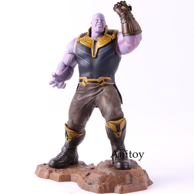 Marvel Avengers Infinity War Thanos Artfx+ Statue 1/10 Scale Pre-pained Thanos Avengers Endgame Figure Collectible Model Toy