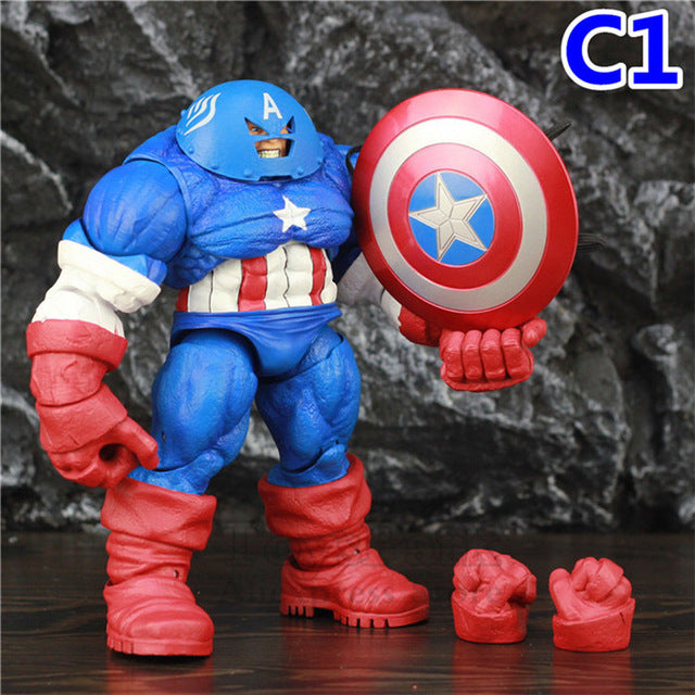 Marvel Select X MEN Juggernaut 10" Action Figure 22cm KO's Diamond Select DST MS X-MEN Deadpool X Froce Cain Marko Legends Toys