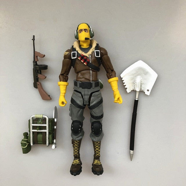 McFarlane Original Garage Kit 7'' Games: Skull Trooper, Raptor Joints Doll Accessories Action Figure Collectible Model Loose Toy