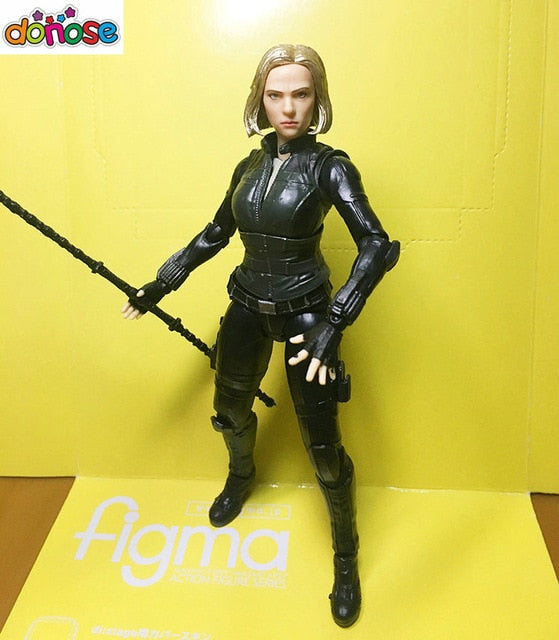 Movie Avengers Infinity War Black Widow Natasha Romanoff Cartoon Toy Action Figure Model Doll Gift