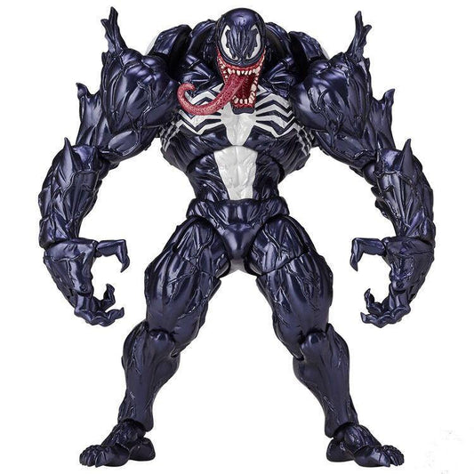 NEW 18cm Venom spider-man movable action figure toys Spiderman Christmas gift doll with box