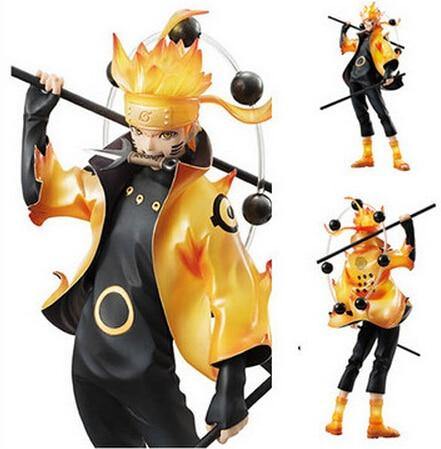 NEW hot 22cm naruto Uzumaki Naruto Ootutuki Hagoromo collectors action figure toys Christmas gift toy with box
