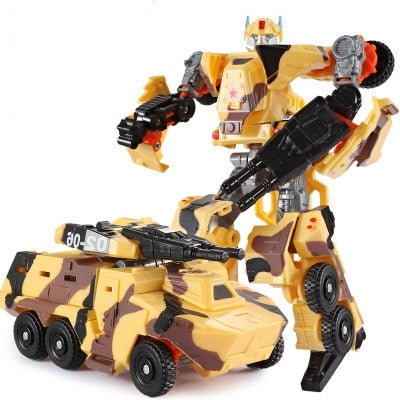 New Transformation Robots Toys for Children gift pvc Robots Action Figures Toys Car Robots Deformation Toys birthday gift