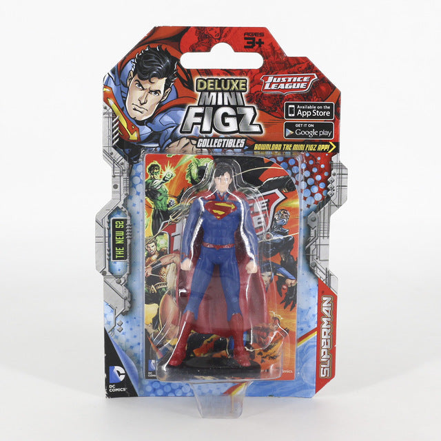 DC Justice League Superhero Action Figures Set