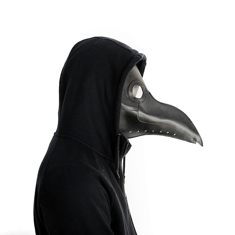 plague doctor mask Beak Doctor Mask Long Nose Cosplay Fancy Mask plague doctor Gothic Retro Rock Leather Halloween beak Mask PY