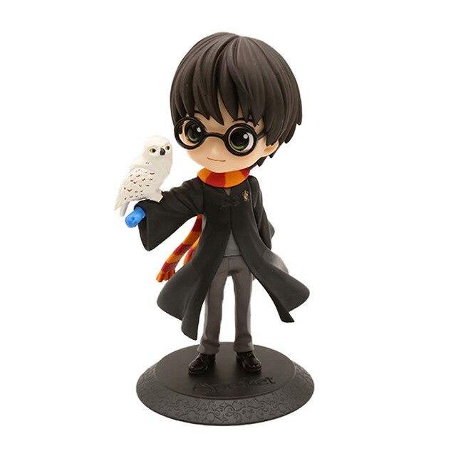 QPosket Big Eyes Potter Snape Hermione Granger Ron Weasley Malfoy Newt Action Figure Toy Doll Gift for Christmas
