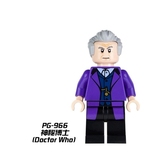 Single MG0184 Doctor Who TV Series Weeping Angel DR Assistant Rip Hunter Stranger Things Building Blocks Toys for Children